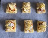 油揚げdeおつまみキムチーズピザ作り方2写真