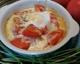 旨っ♥️たっぷりトマトのチーズココット作り方10写真