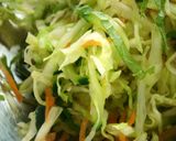 浅漬け野菜の梅チーズ和え作り方1写真