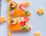 こいのぼりケーキ風オープンサンド作り方10写真