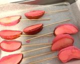 子ども向けで食べやすい!!カットりんご飴作り方4写真