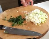 【冷凍ストック】大葉入り鶏団子作り方1写真