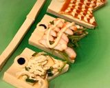 簡単♪楽しく♪高野豆腐でもトースト気分♬作り方42写真