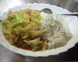 電子レンジでトマトと玉ねぎの一人カレー作り方11写真