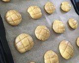 メロンパンクッキー　材料３つ！作り方4写真