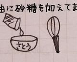 材料4個！サラダ油で簡単「クッキー作り」作り方2写真