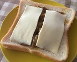 簡単カレートースト♡作り方2写真