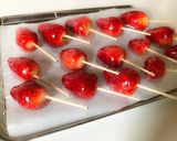 キラキラいちご飴(フルーツ飴)作り方4写真