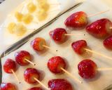 キラキラいちご飴(フルーツ飴)作り方5写真