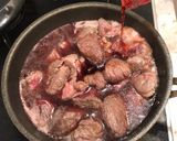 土鍋でお肉とろとろビーフシチュー作り方14写真