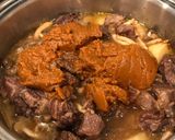 土鍋でお肉とろとろビーフシチュー作り方17写真