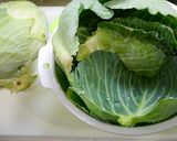 簡単！キャベツの外葉の味噌炒め作り方1写真