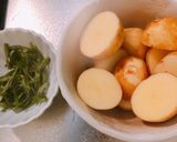 皮パリッ！新じゃがのホクホク味噌味♪作り方1写真