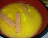 スパムの味噌汁作り方4写真