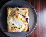 待てない！今すぐ目玉焼きトースト*･作り方12写真