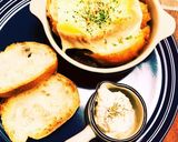 熱々 簡単オニオングラタンスープ作り方6写真