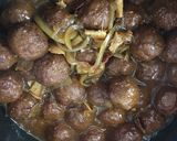 冷凍肉団子の美味しいソース餡かけ作り方9写真