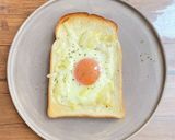 目玉焼きトースト作り方5写真