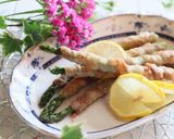 居酒屋風♡アスパラ巻いて焼くだけ！作り方4写真