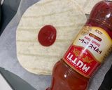 こどもの日に！簡単トルティーヤピザ！作り方1写真
