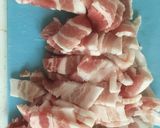 お肉と新玉ネギの冷たいお蕎麦作り方1写真