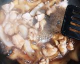 とろとろ半熟卵の親子丼作り方4写真