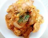 とろとろ半熟卵の親子丼作り方8写真