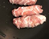 おくらの肉巻き 生姜焼き甘辛だれ作り方5写真