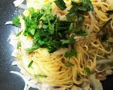 簡単時短☆シソとベーコンときのこパスタ作り方7写真