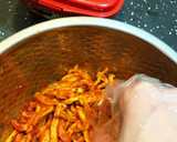 韓国の干し大根の和え物（무말랭이무침）　作り方4写真