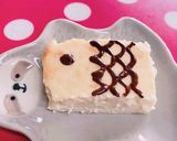 *材料3つ☆粉無しハニーチーズケーキ*作り方8写真