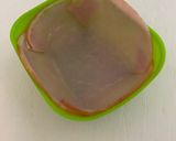 お弁当おかず　レンジで3分ハムエッグ作り方3写真
