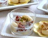 豆腐白玉のアーモンドミルク冷やしぜんざい作り方5写真