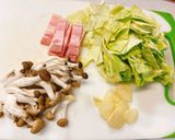 フライパンひとつでかんたんスープパスタ作り方1写真