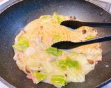 フライパンひとつでかんたんスープパスタ作り方4写真