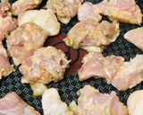 丼弁当●鶏もも肉の揚げ焼き丼作り方2写真