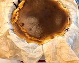 簡単バスク風チーズケーキ　12cm型作り方9写真
