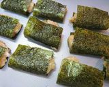 旨っ♥️のり巻きつくね(オイスター)作り方7写真