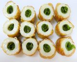 おつまみにも。わさび醤油で大葉inちくわ作り方7写真