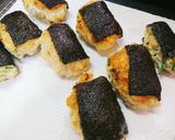 旨っ♥️のり巻きつくね(オイスター)作り方10写真