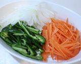 野菜たっぷり☆サバの南蛮漬け作り方1写真
