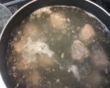 白だしつくねとキャベツのたっぷりスープ♡作り方2写真