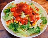 チリトマトソースのサラダスパ作り方6写真