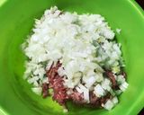 難しくない　玉ねぎたっぷりメンチカツ作り方2写真