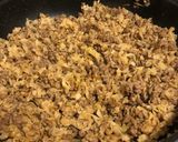 すき焼きのもと使用、ヘルシー肉味噌！作り方6写真