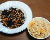 切餅中華おこわ＆ひじき煮物＋離乳食完了期作り方21写真