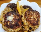 ソース煮込みのチーズin豆腐ハンバーグ作り方7写真