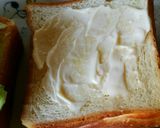 簡単！＊冷凍ハンバーグで食パンバーガー＊作り方5写真