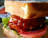 簡単！＊冷凍ハンバーグで食パンバーガー＊作り方11写真