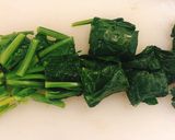 ほうれん草とナスの煮浸し作り方1写真